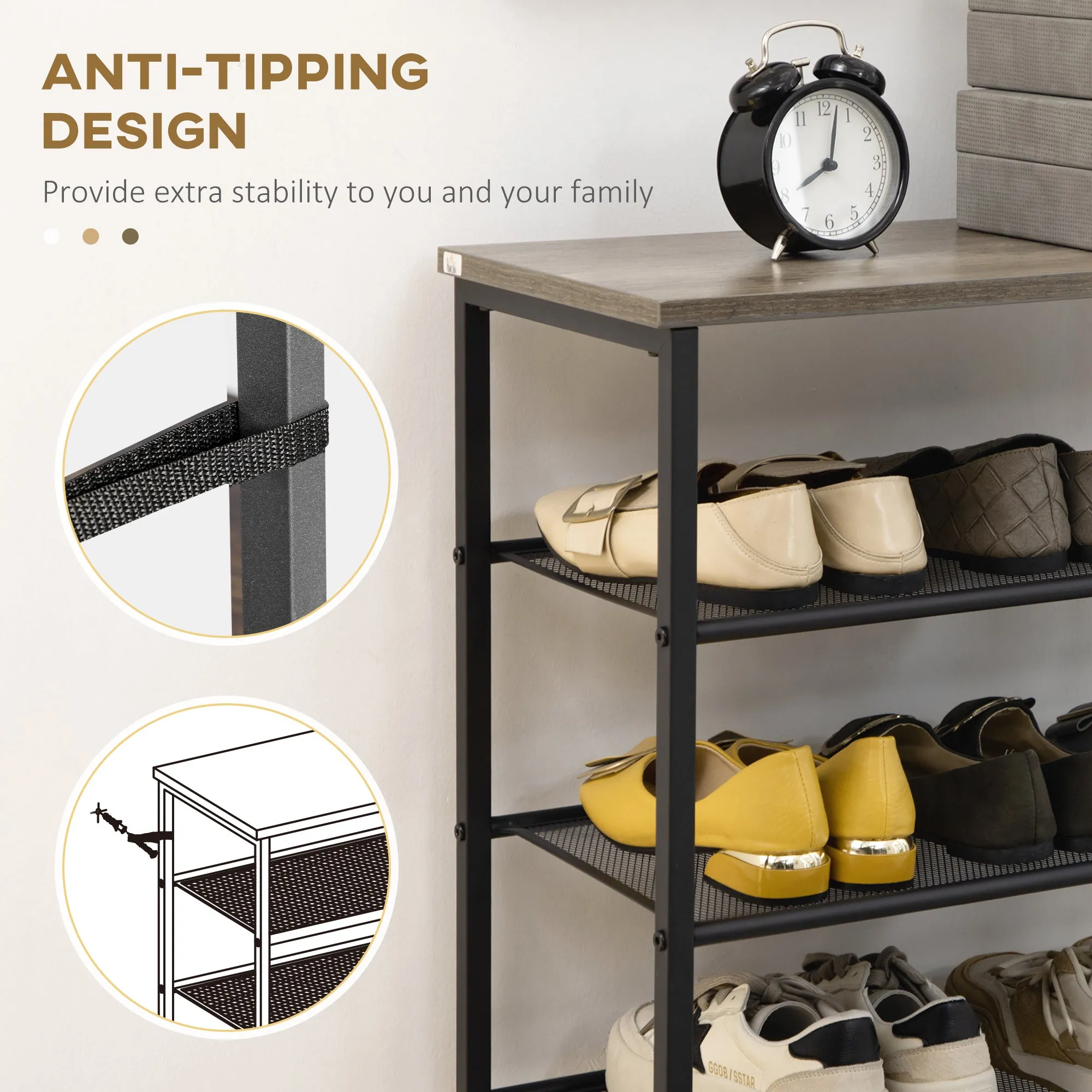 8-Tier Shoe Rack