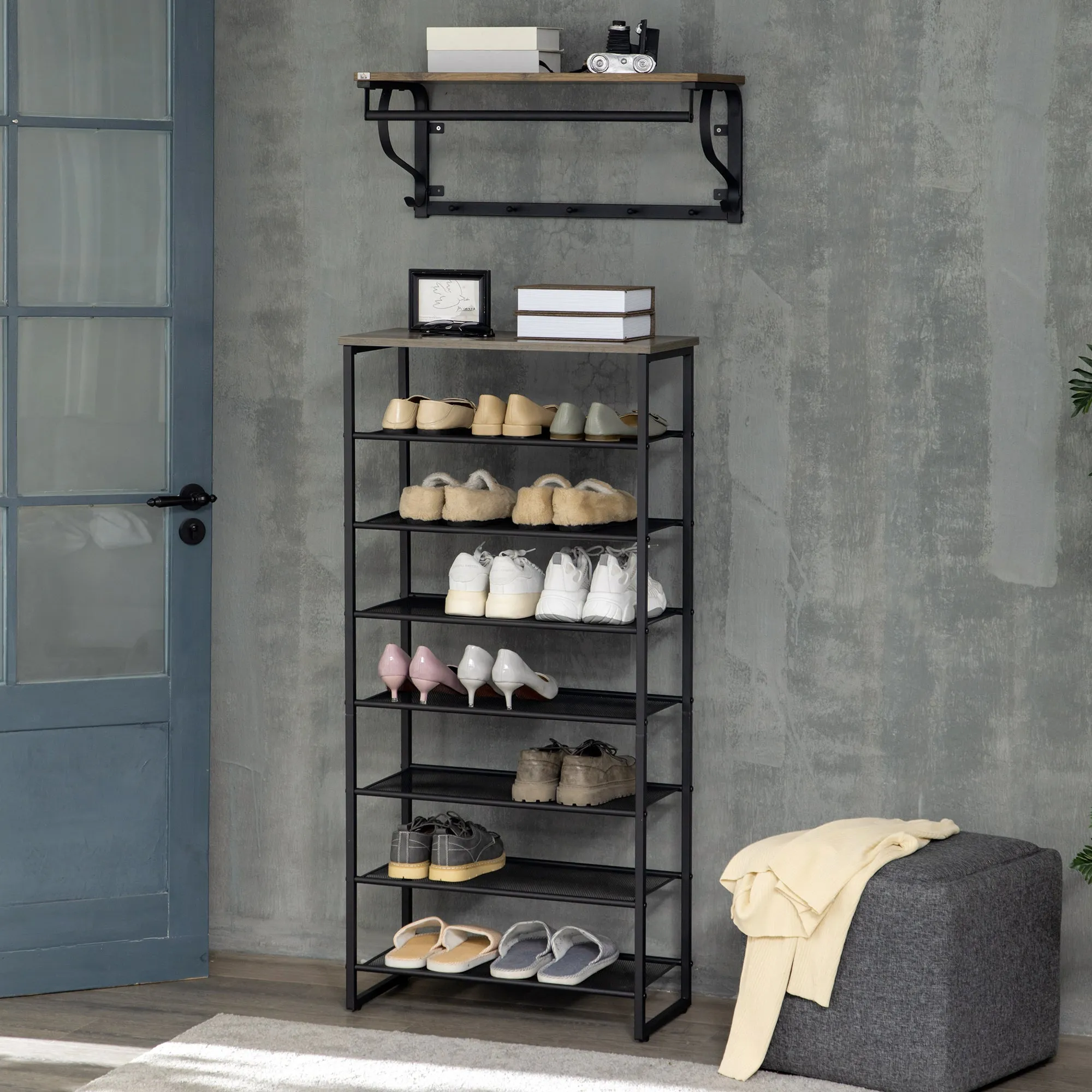 8-Tier Shoe Rack