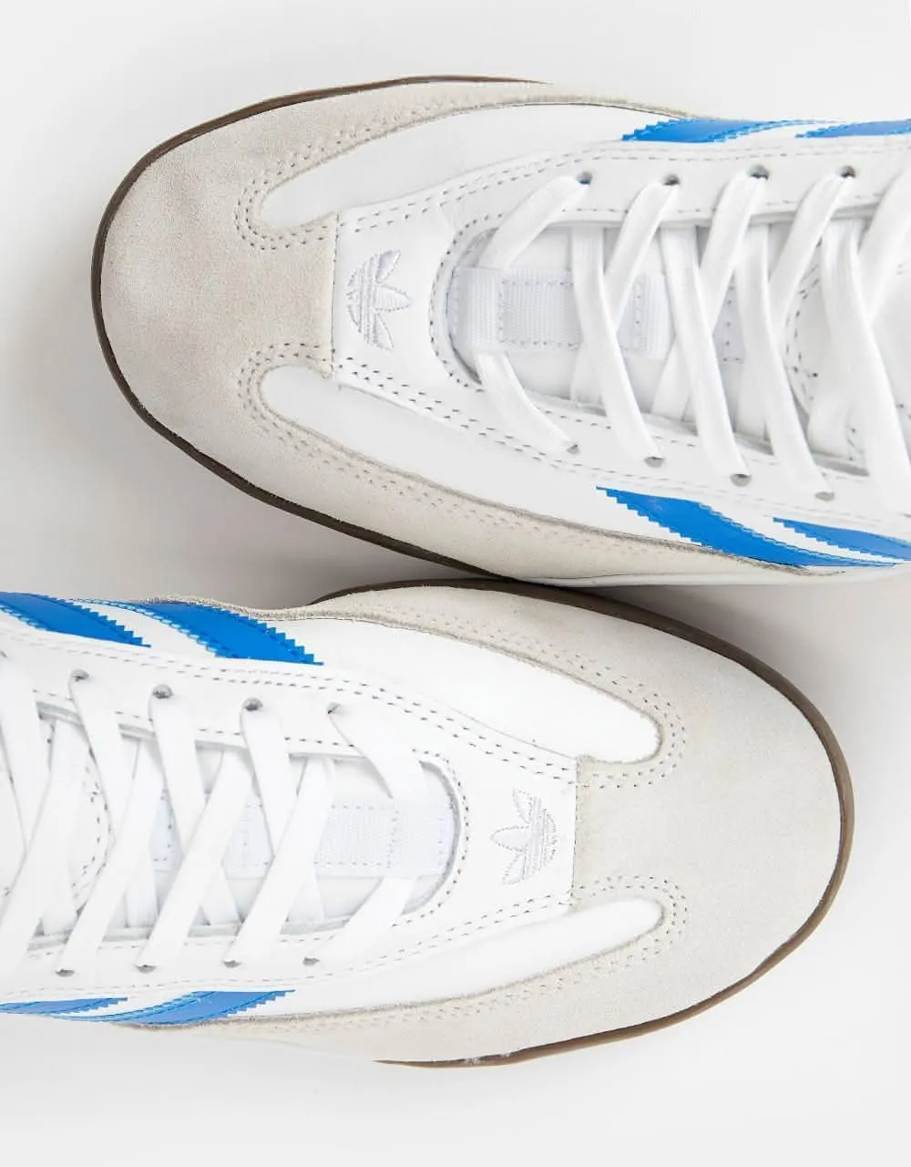 adidas Copa Nationale Skate Shoes - White/Bluebird/Scarlet