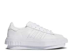 Adidas IVY PARK X WMNS SUPERSTAR PLATFORM 'TRIPLE WHITE' sneakers, white