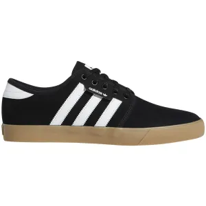 Adidas Seeley Skate Shoe - Core Black/White/Gum