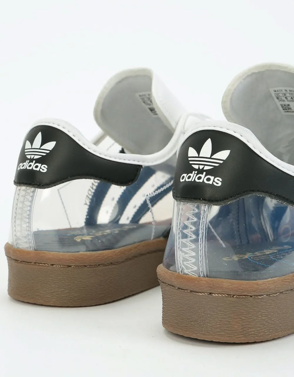 adidas Superstar 80s x Blondey Skate Shoes - White/Black/Gum