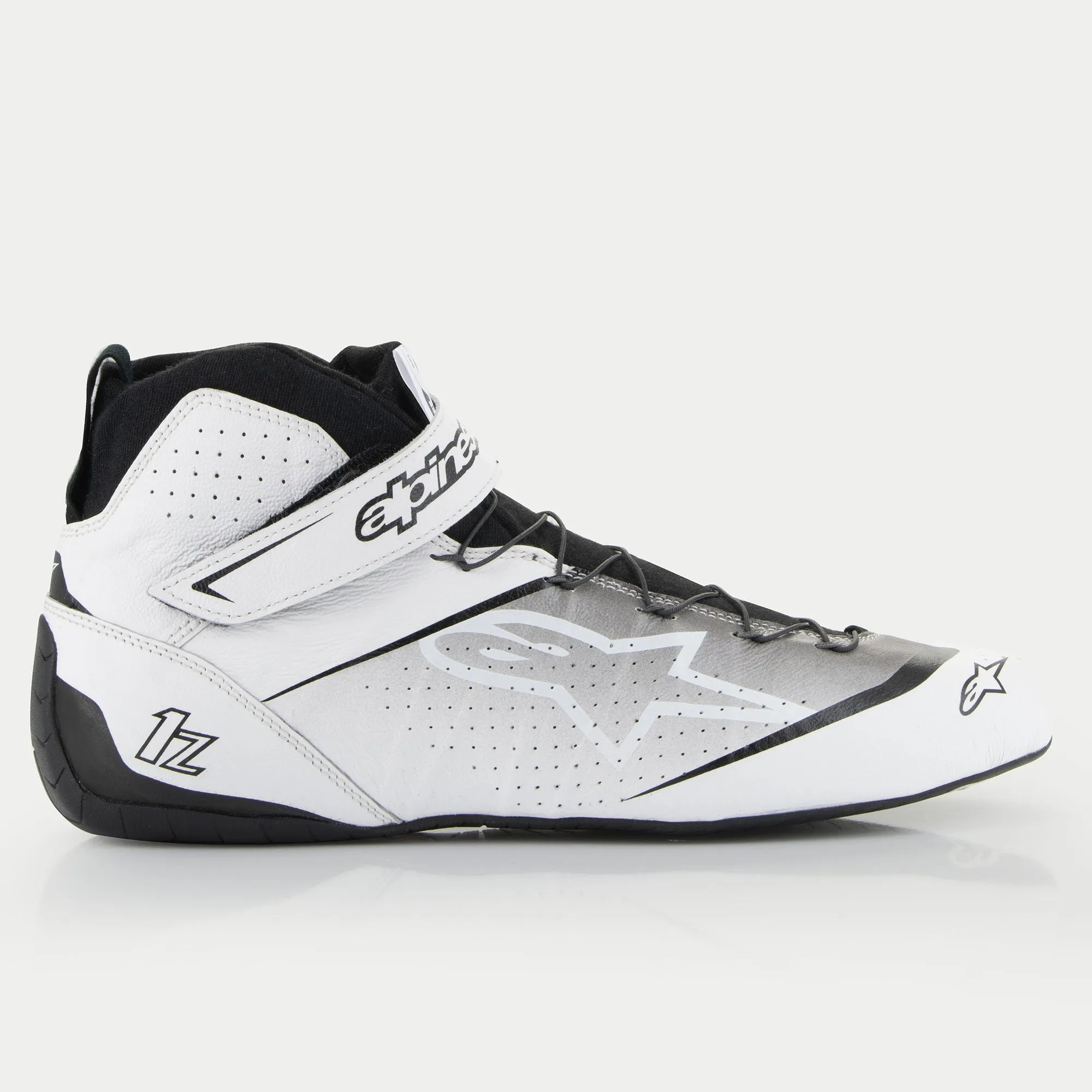 Alpinestars Tech-1 Z V3 Shoes - White/Black