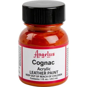 Angelus Acrylic Paint Cognac #180 29Ml Use On Leather, Vinyl Or Fabric