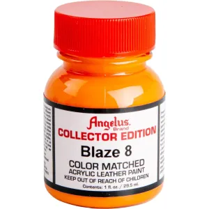 Angelus Collectors Edition Acrylic Paint Blaze 8 #312 29Ml Use On Leather, Vinyl Or Fabric