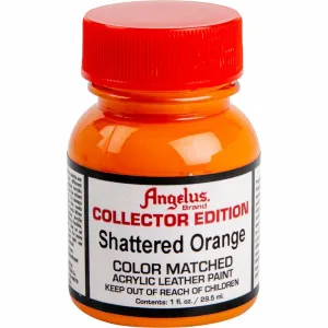 Angelus Collectors Edition Acrylic Paint Shattered Orange 29Ml For Leather, Vinyl, Fabric