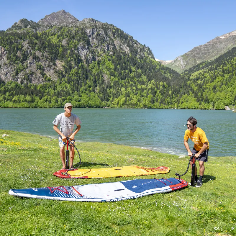 Aqua Marina 12'6" Hyper 2023 Touring Inflatable Paddle Board SUP Navy