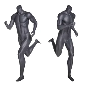 Athletic Headless Male Running Mannequin MM-NI4