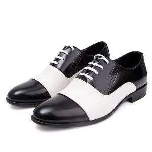 Autumn Fashion Patent Soft Leather Oxford Shoes