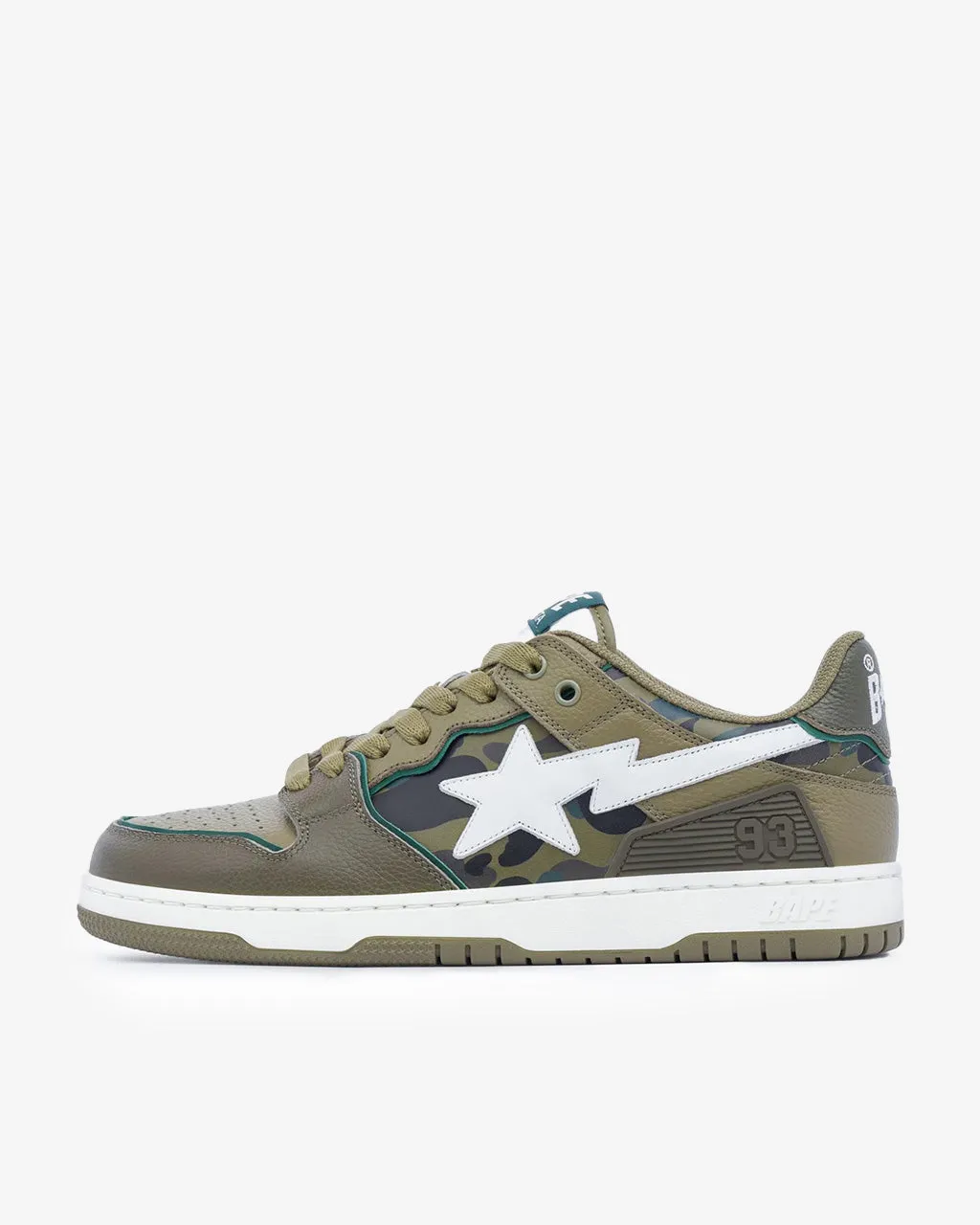 BAPE SK8 STA #4 M1 Olive Drab