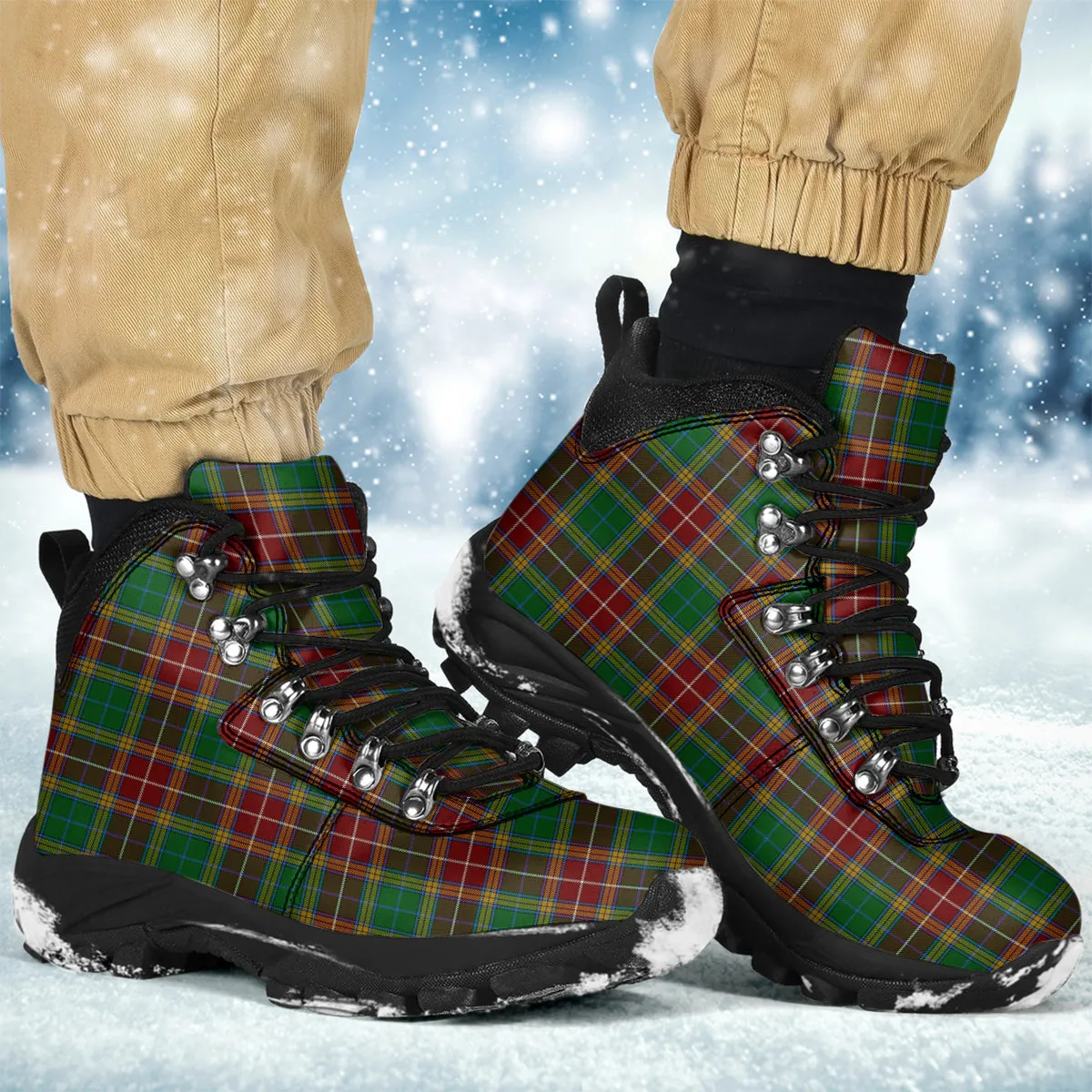 Baxter Tartan Alpine Boots