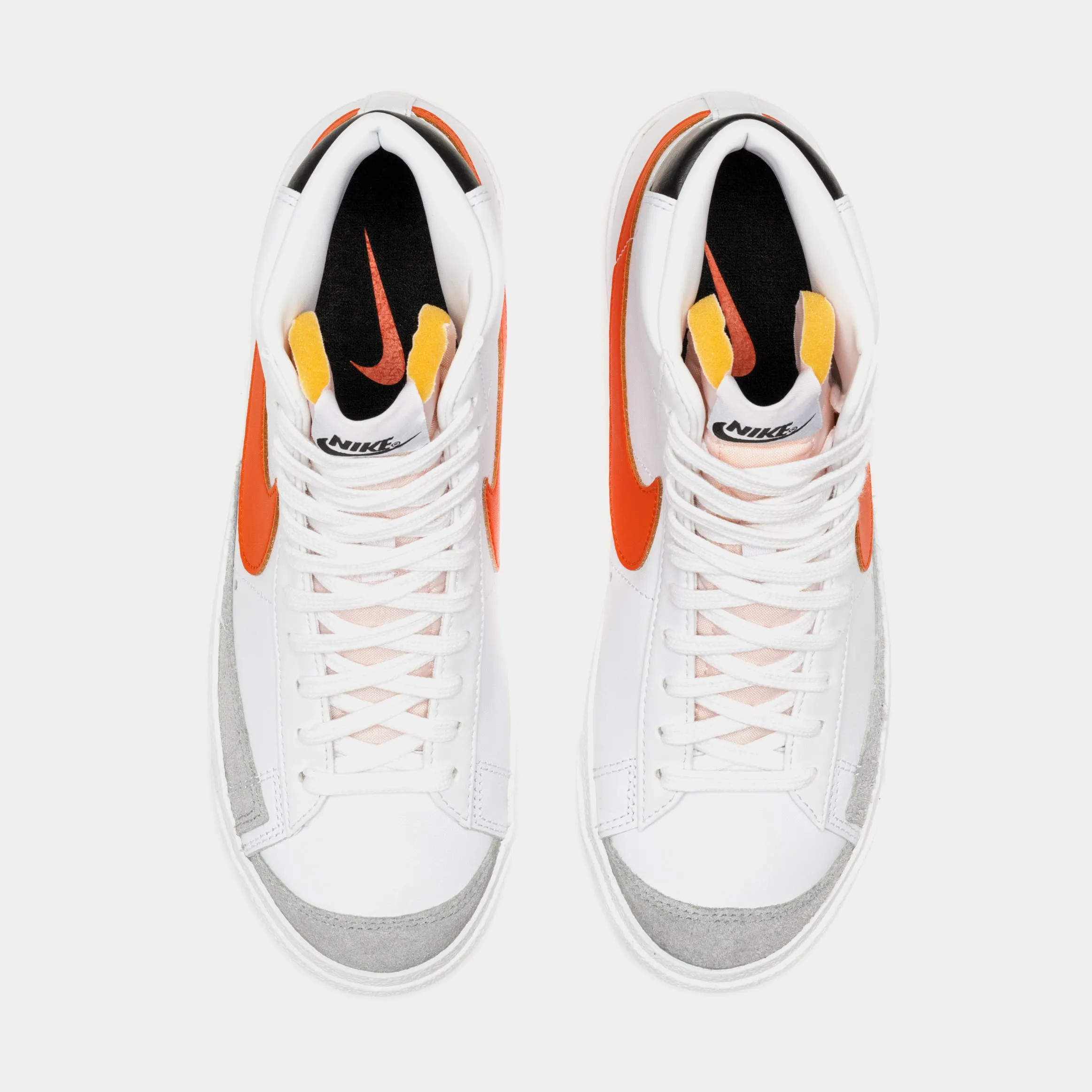 Blazer Mid '77 Vintage Mens Lifestyle Shoes (White/Orange)