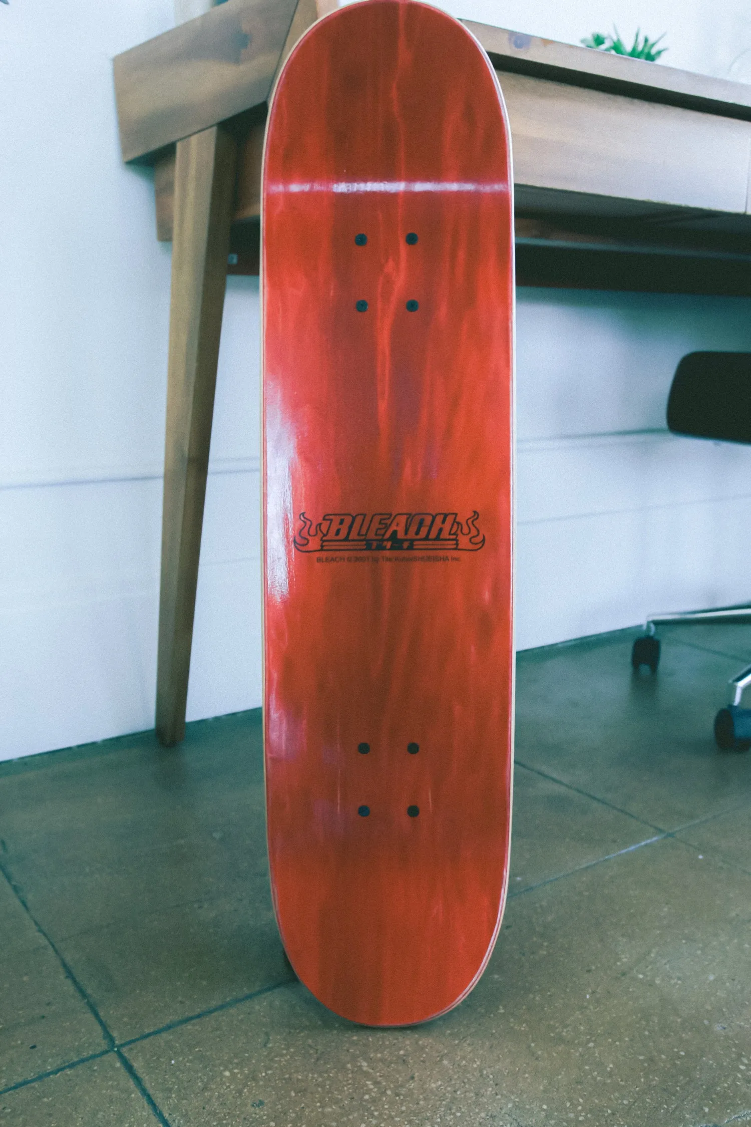 BLEACH's Thousand-Year Blood War Arc Manga Skate Deck with Foil Treatment