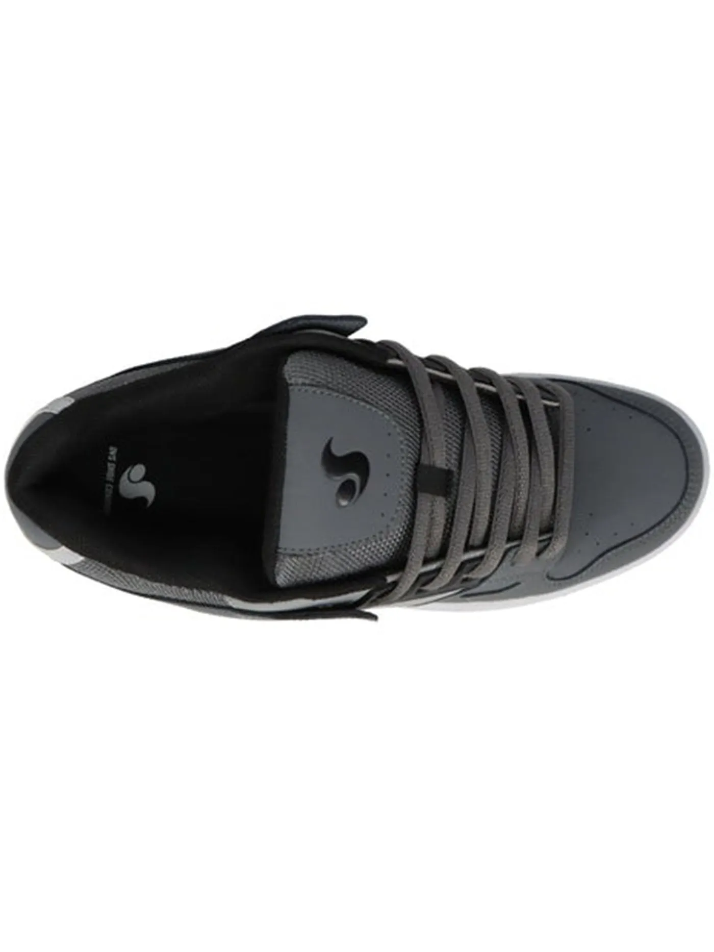 Celcius Shoes Grey Charcoal/Black Nubuck