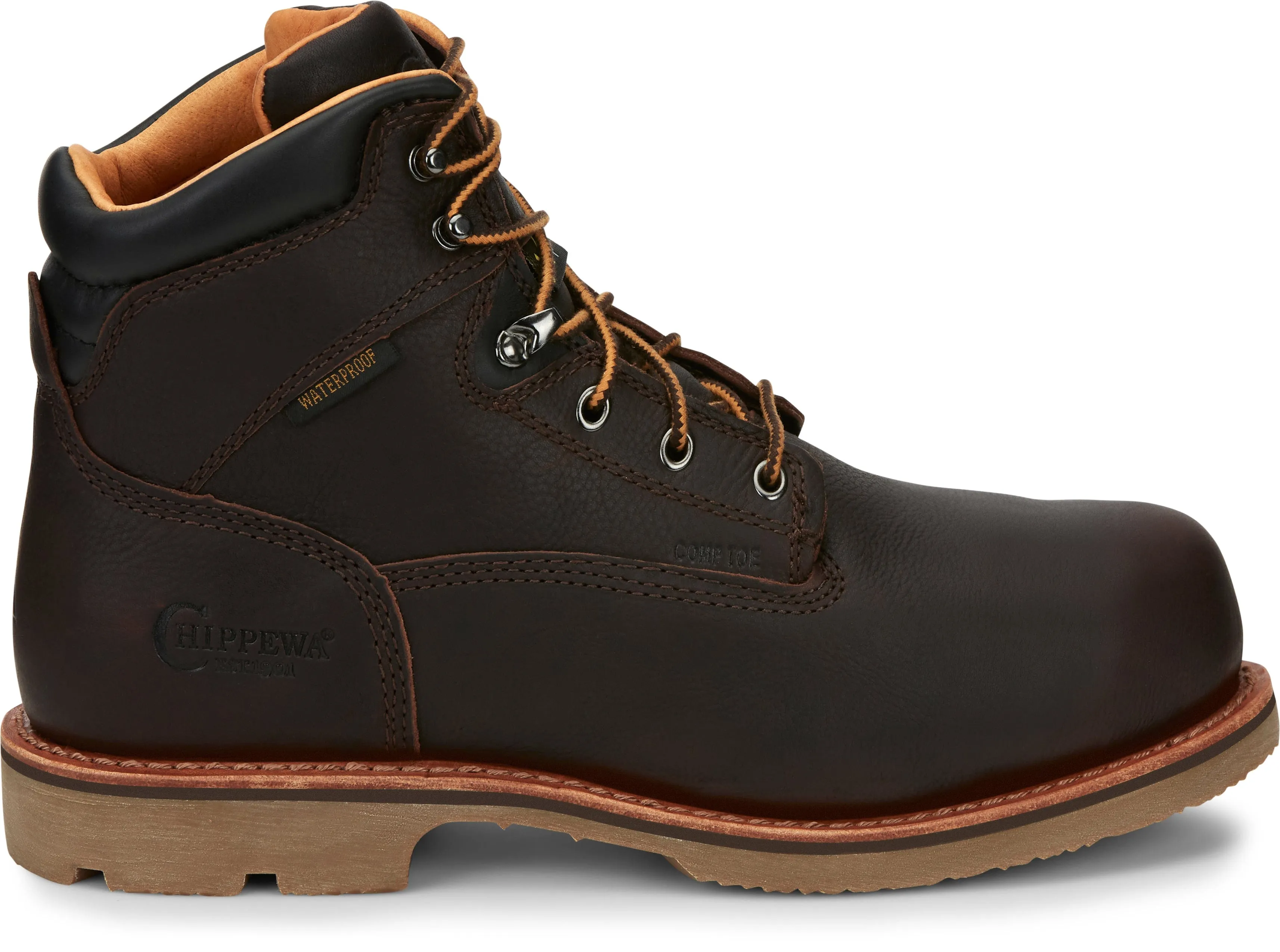 Chippewa Men's Serious  Waterproof Comp Toe Met Guard Puncture-Resisting Work Boots 72301