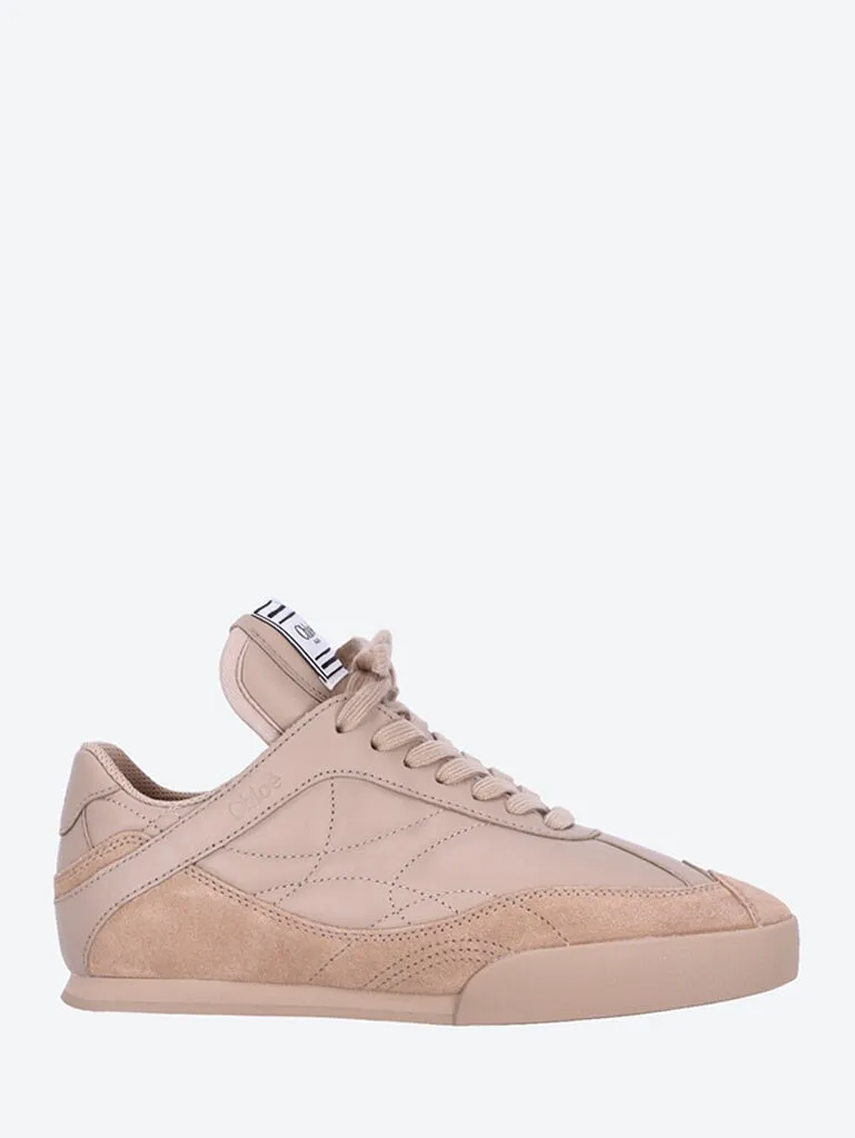 Chloe kick leather  sneakers