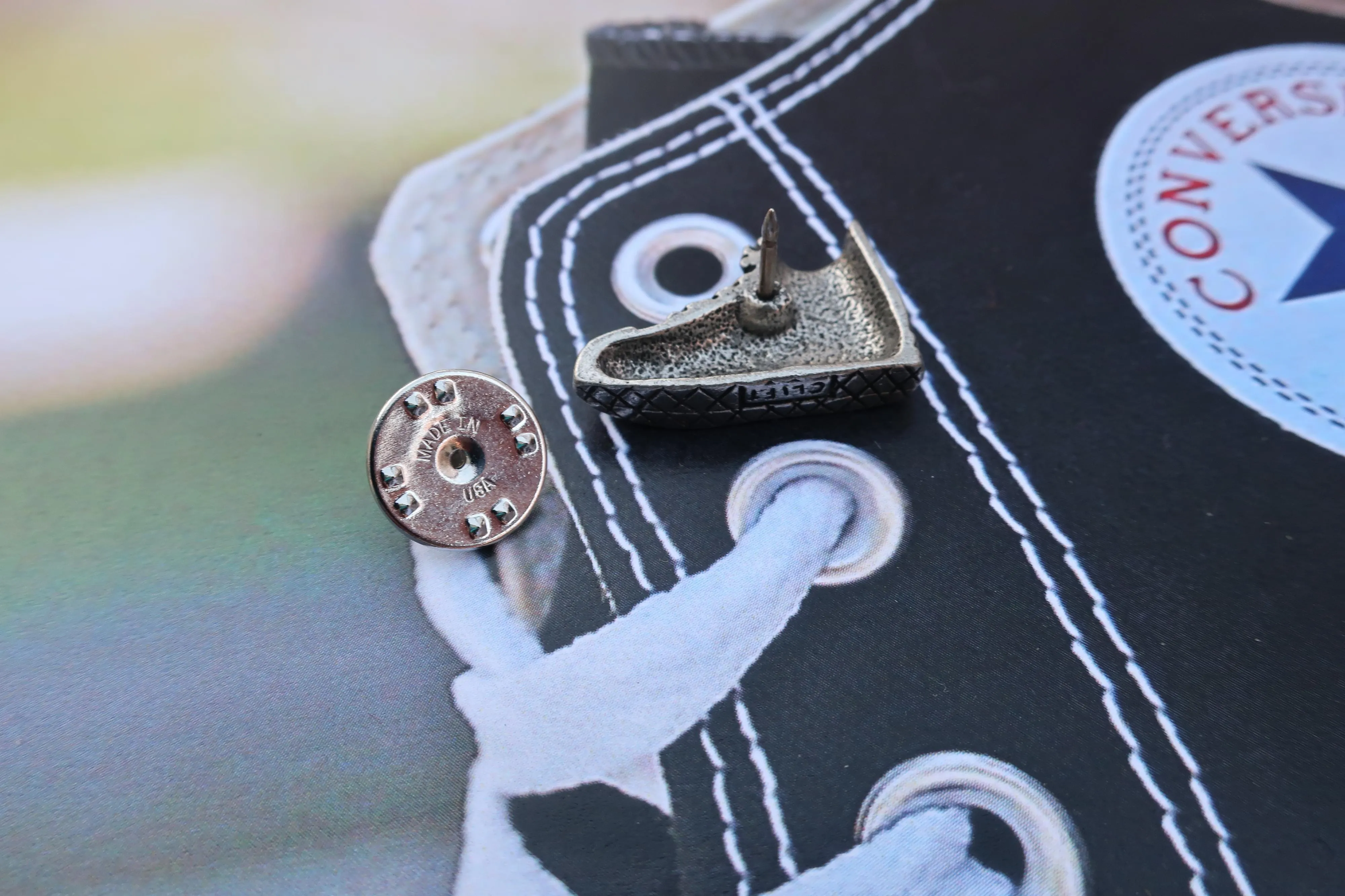 Chucks Lapel Pin