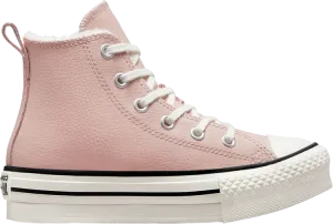 Converse Chuck Taylor All Star EVA Lift Platform High PS Stone Mauve Sneakers, Pink