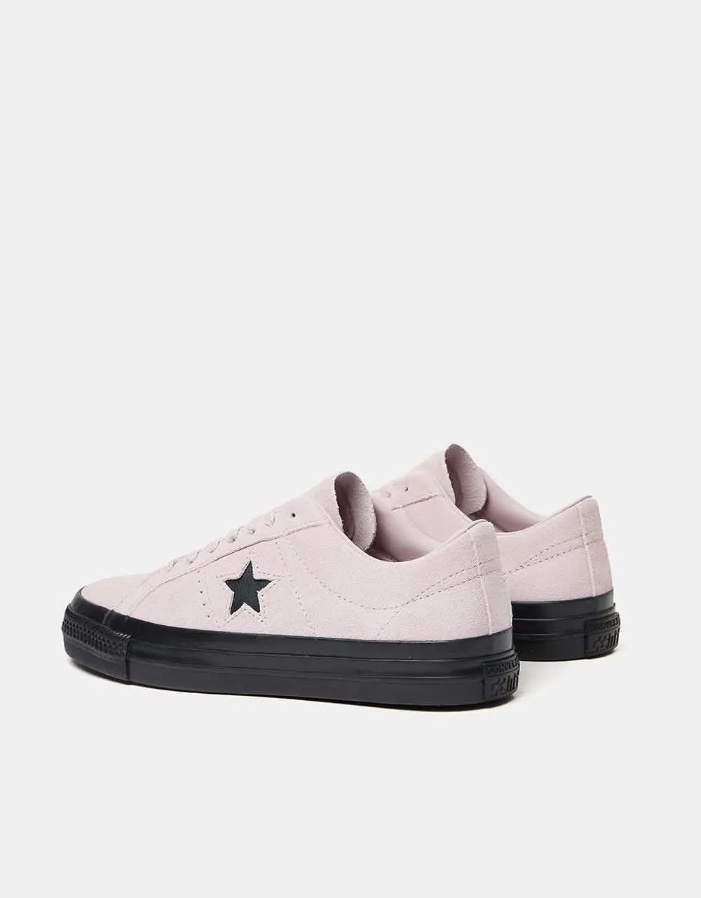 Converse One Star Pro Classic Suede Skate Shoes - Phantom Violet/Phantom Violet