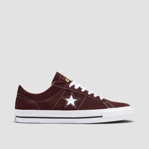 Converse One Star Pro Shoes - Bloodstone/White/Black