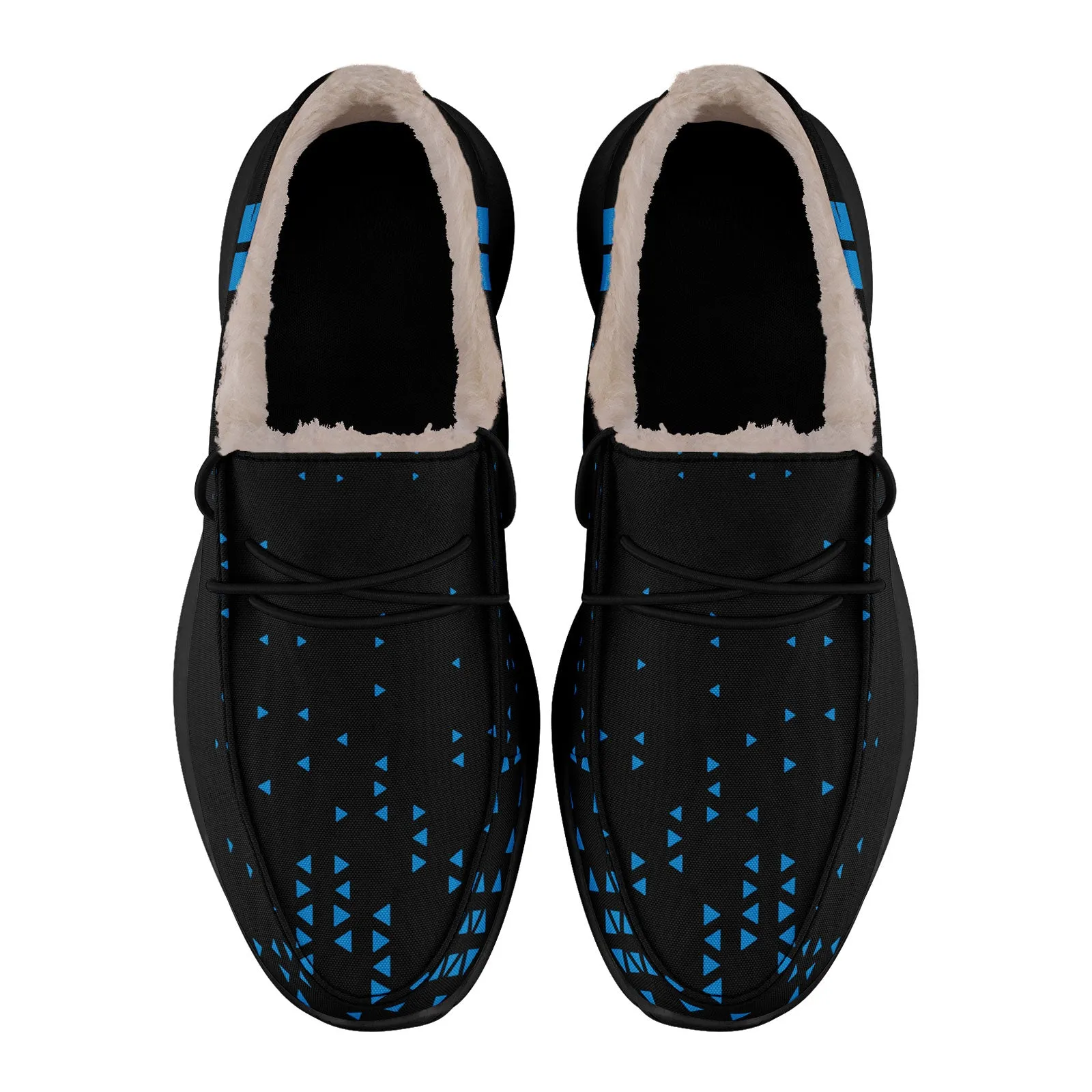 Custom Black Blue Carolina Shoes Personalized Sneaker FN042-D020279-5