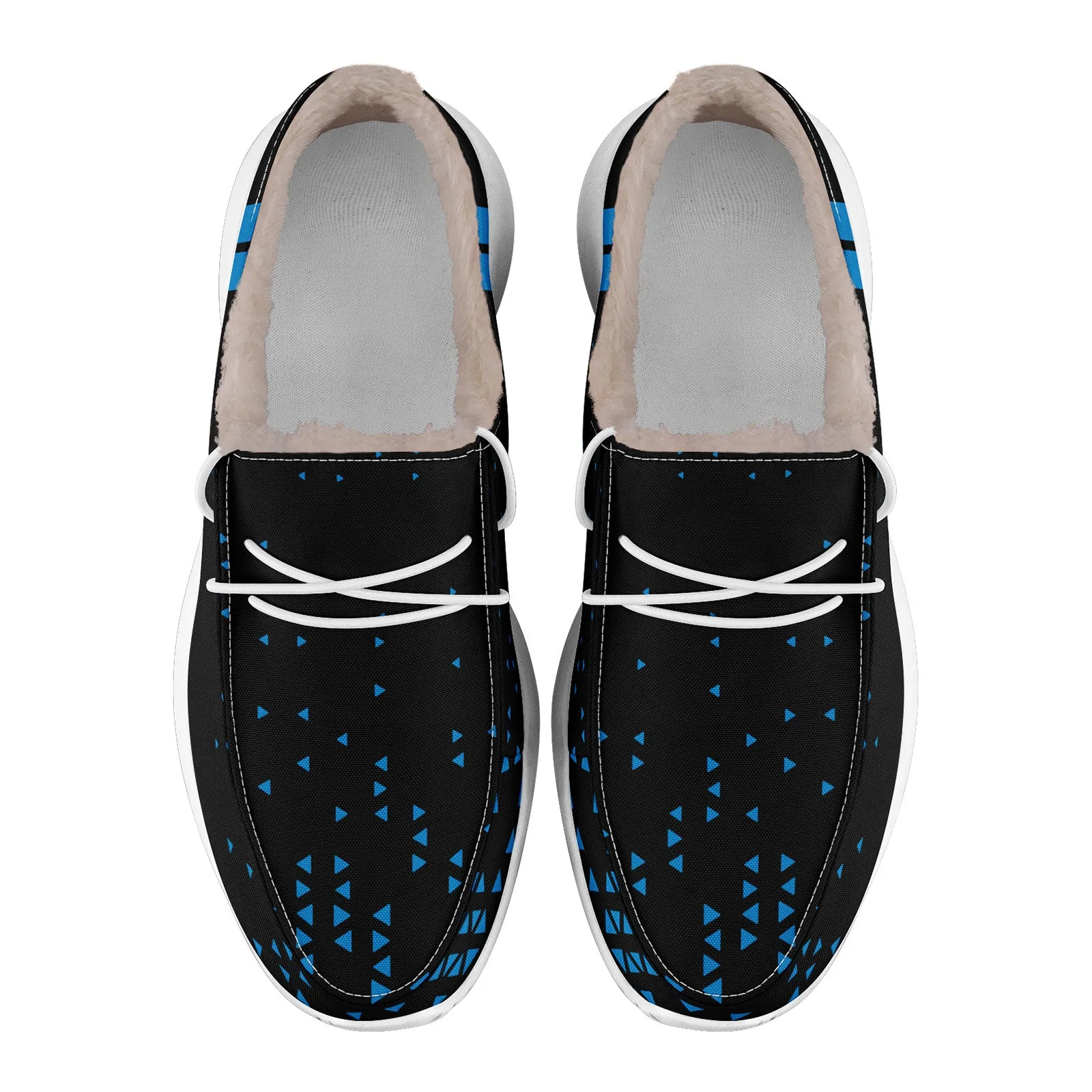 Custom Black Blue Carolina Shoes Personalized Sneaker FN042-D020279-5