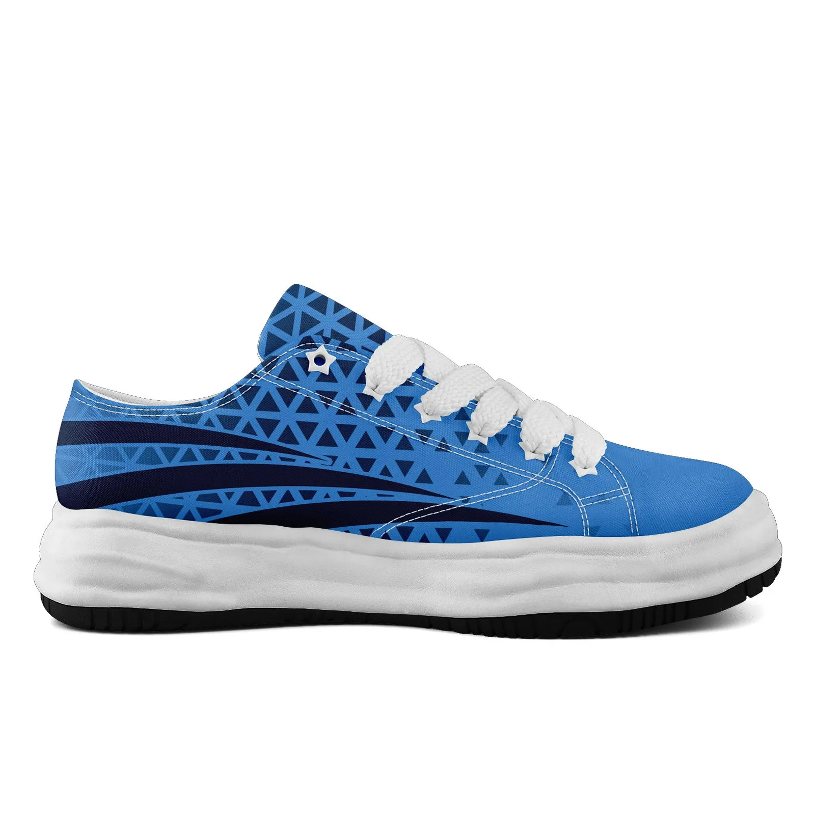 Custom Blue Deep Blue Tennessee Shoes Personalized Sneaker FN038-D023003-32