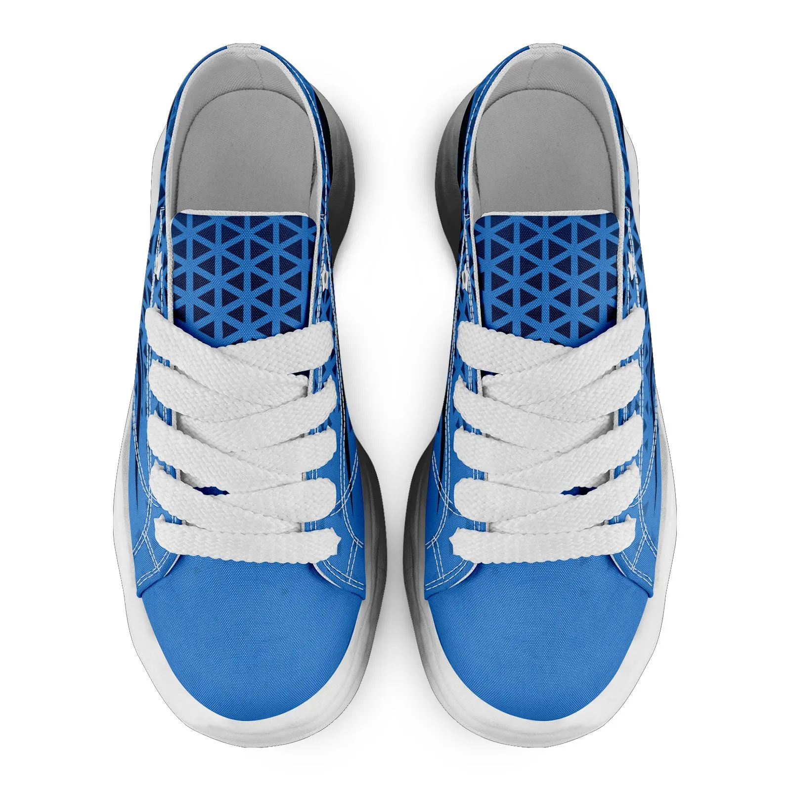 Custom Blue Deep Blue Tennessee Shoes Personalized Sneaker FN038-D023003-32