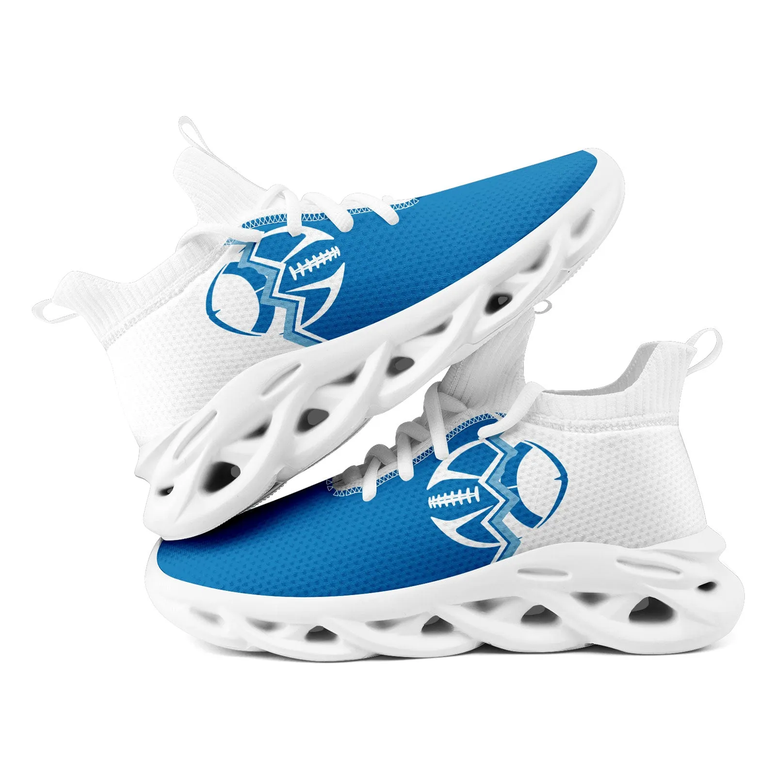 Custom Blue White Michigan Maxsoul Shoes Personalized Sneaker FN030A-D028017-6