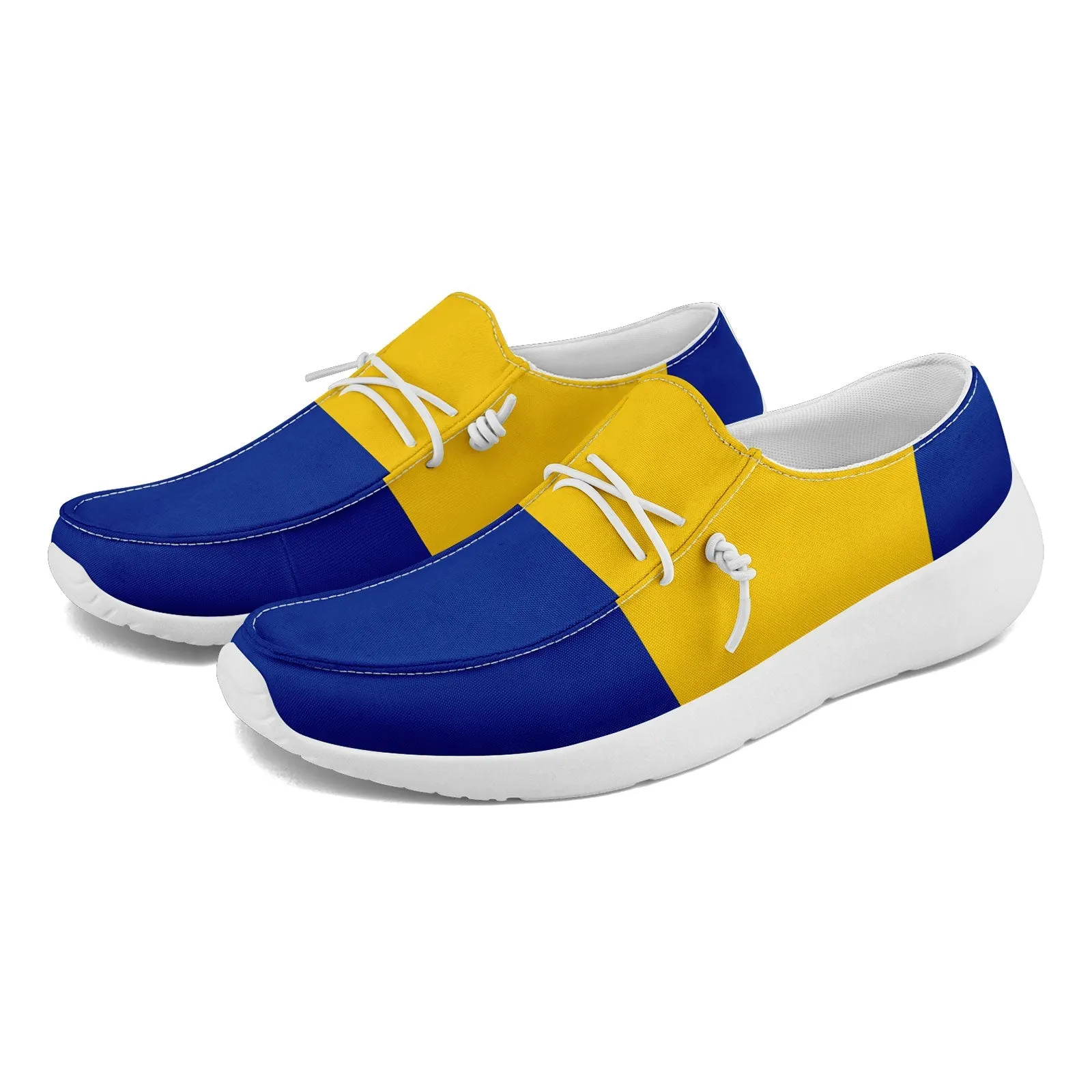 Custom Los Angeles Blue Yellow Shoes Personalized Sneaker FN018-D020278-15 Custom Online