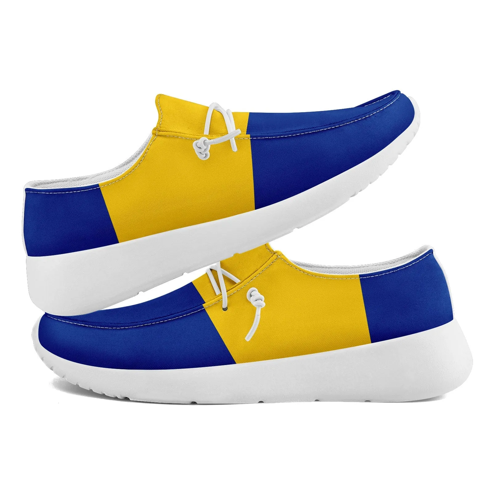 Custom Los Angeles Blue Yellow Shoes Personalized Sneaker FN018-D020278-15 Custom Online