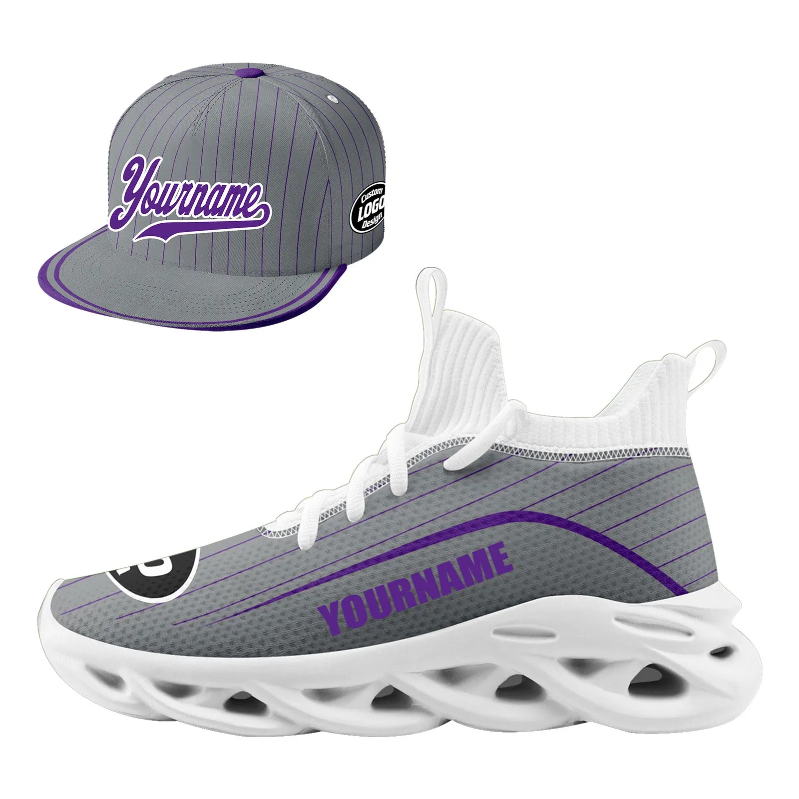 Custom MaxSoul Shoes and Hat Combo Offer Personalized Combo ZH-D020238-15