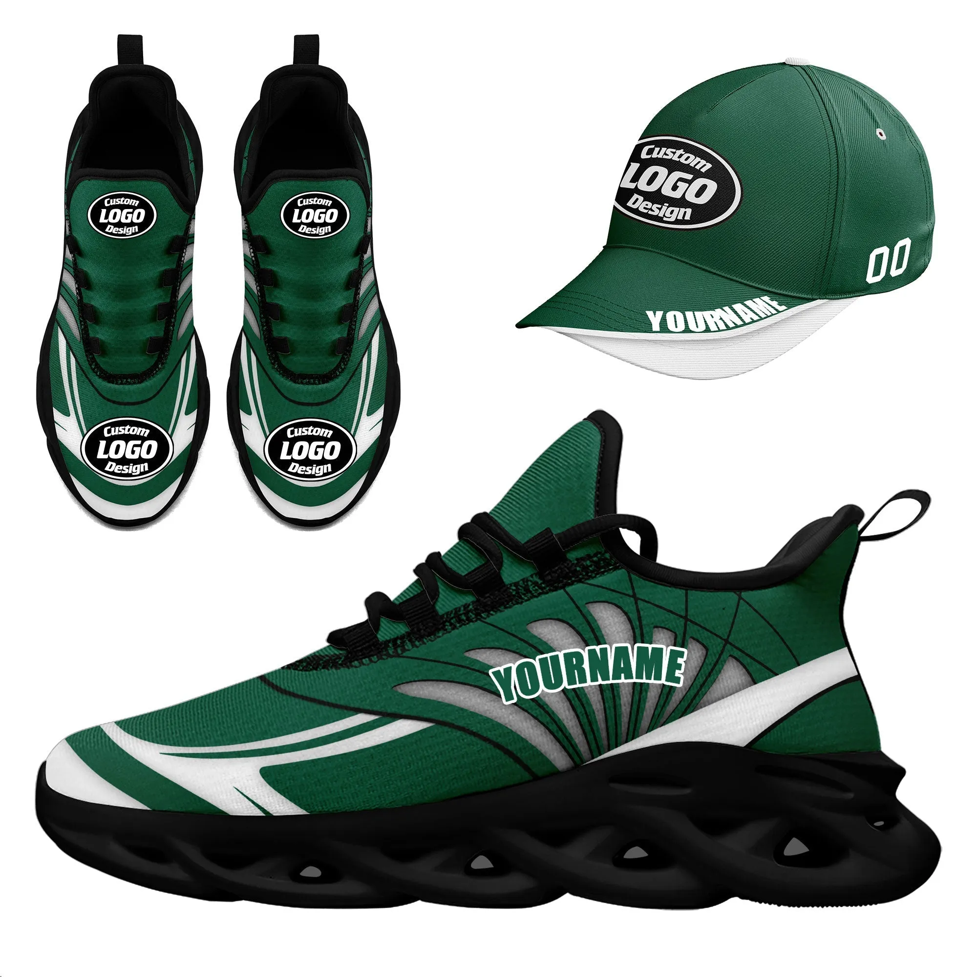 Custom MaxSoul Shoes and Hat Combo Personalized JH-D020105-22