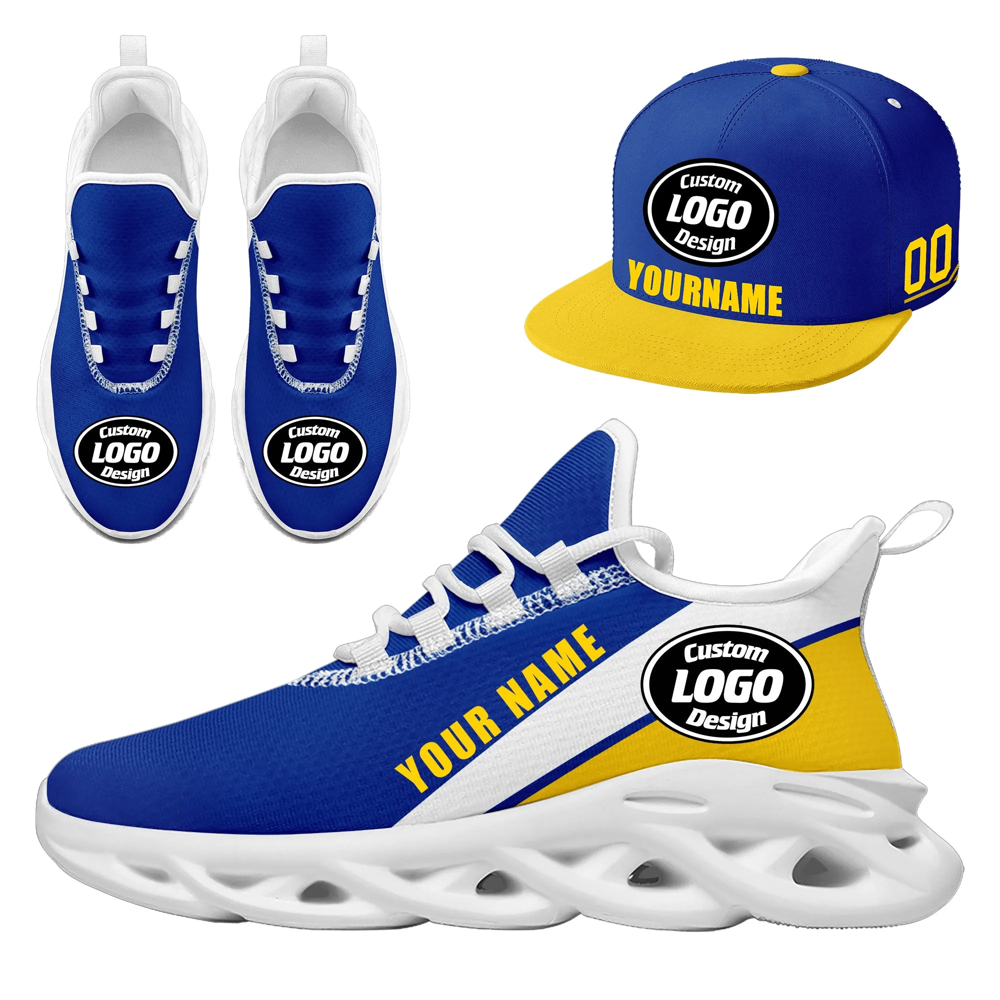 Custom MaxSoul Shoes and Hat Combo Personalized ZH-bd0b007c-a0