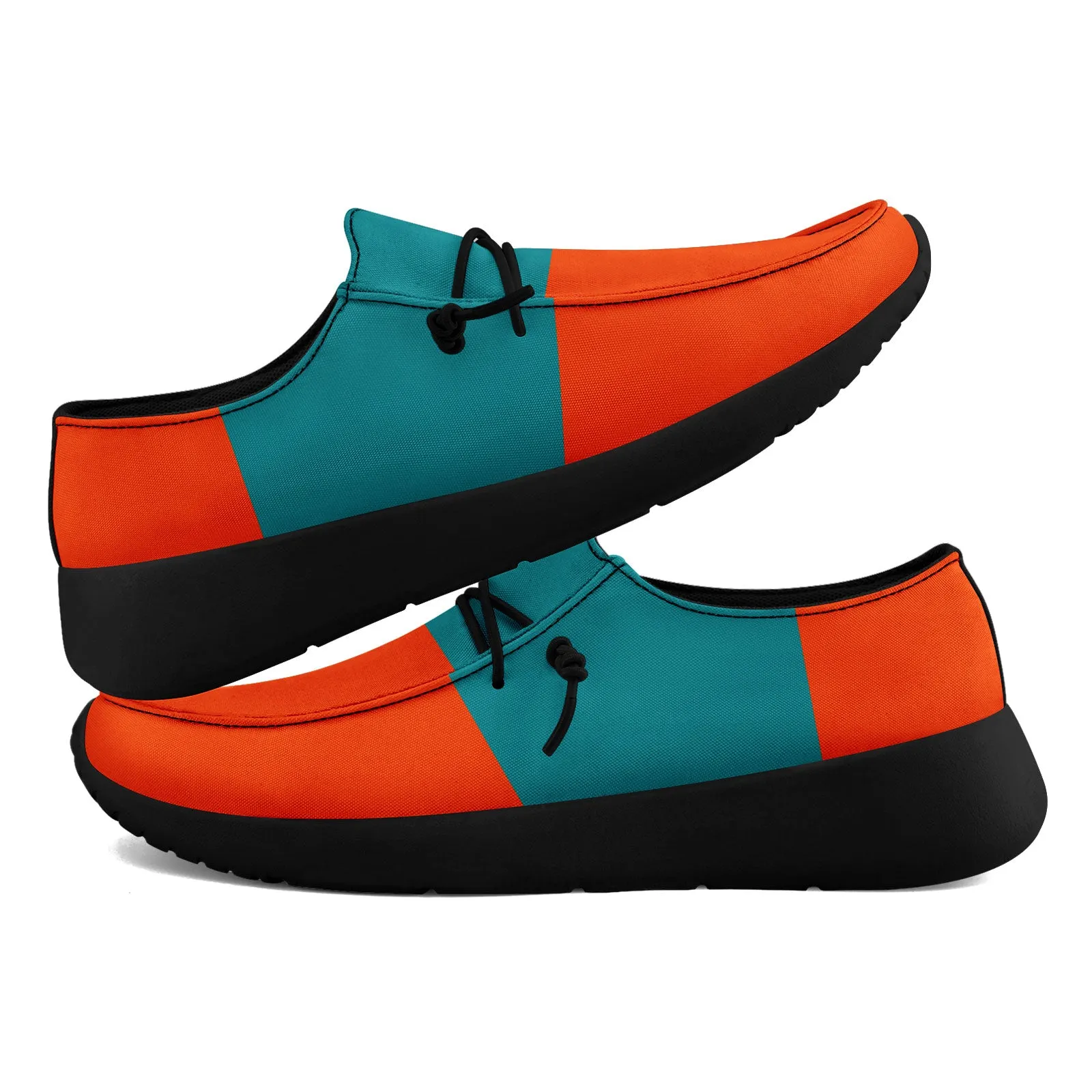 Custom Miami Orange Green Shoes Personalized Sneaker FN018-D020278-24