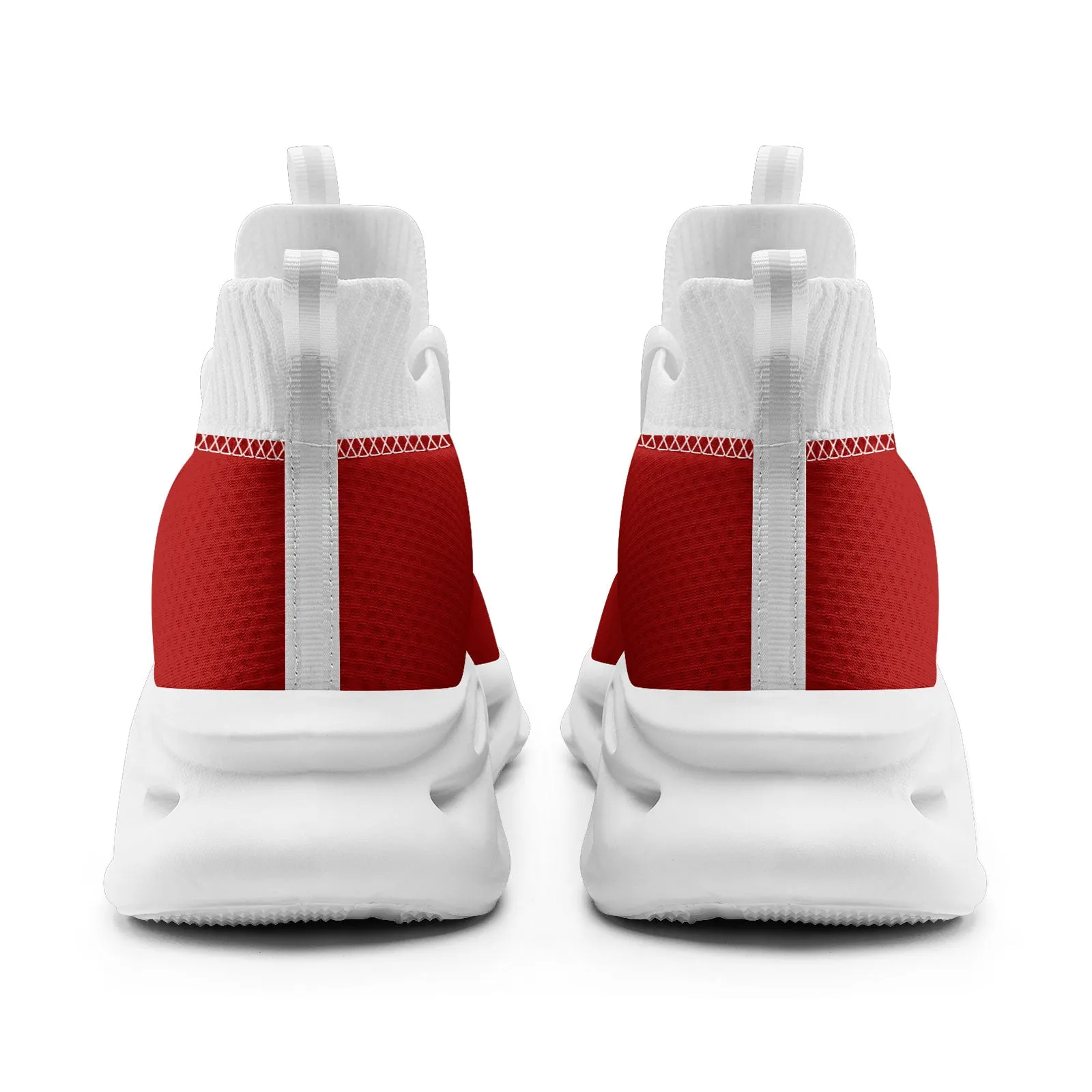 Custom White Red California Maxsoul Shoes Personalized Sneaker FN030A-D028017-13