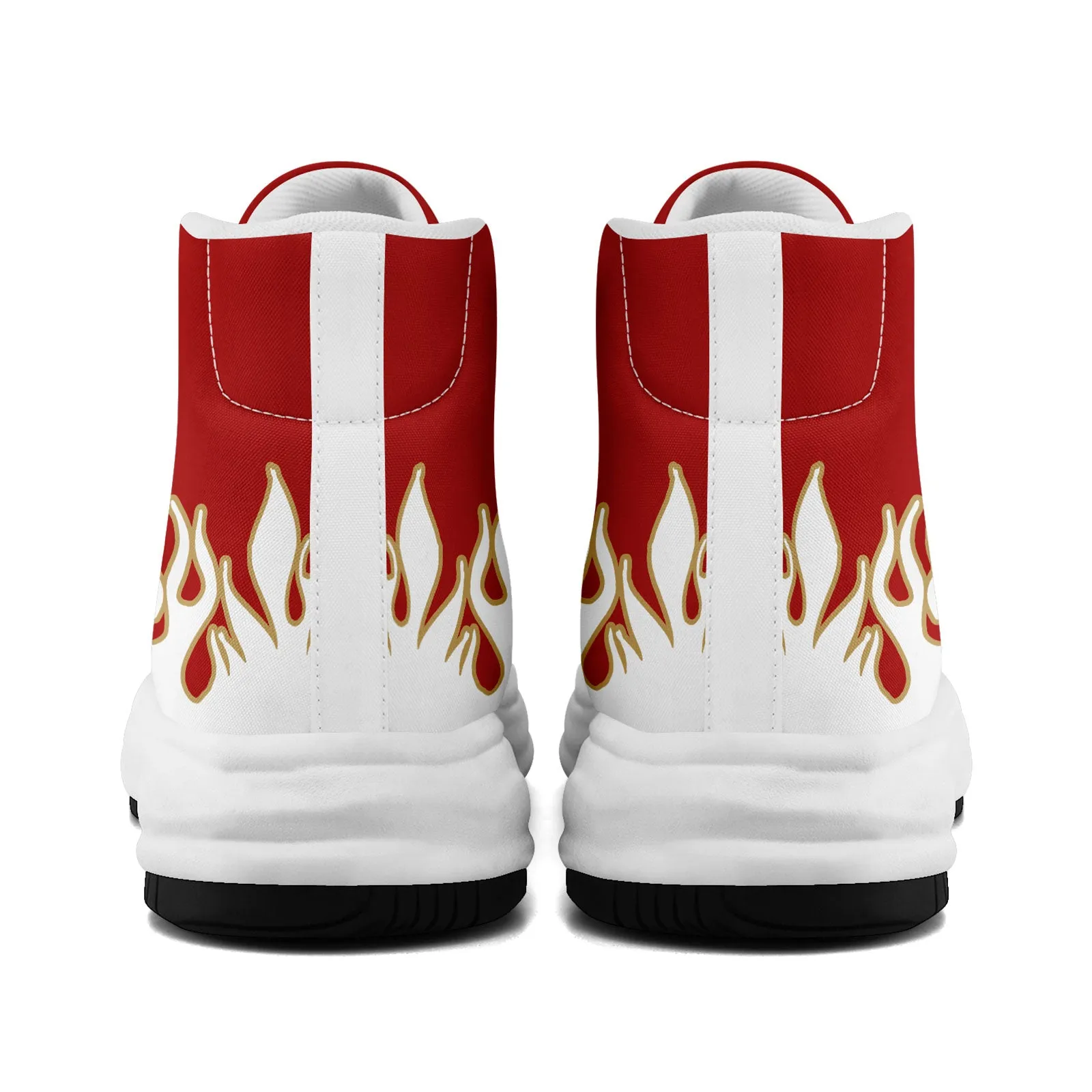 Custom White Red Yellow San Francisco Firesoul Shoes Personalized Sneaker FN039-D020272-25