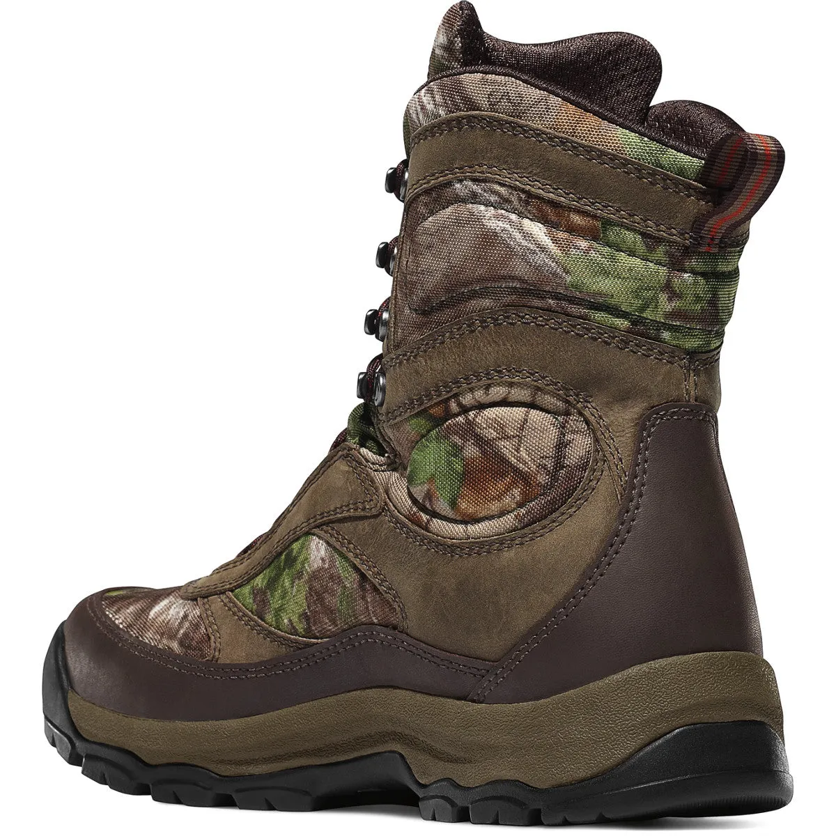 Danner Men`s Boots #46222 | High Ground Realtree Xtra Green Boot 8" Height Brown Hunting Boots