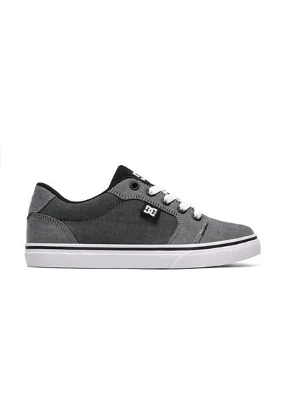 DC Kids Anvil TX SE Shoes Grey ADBS300246  1