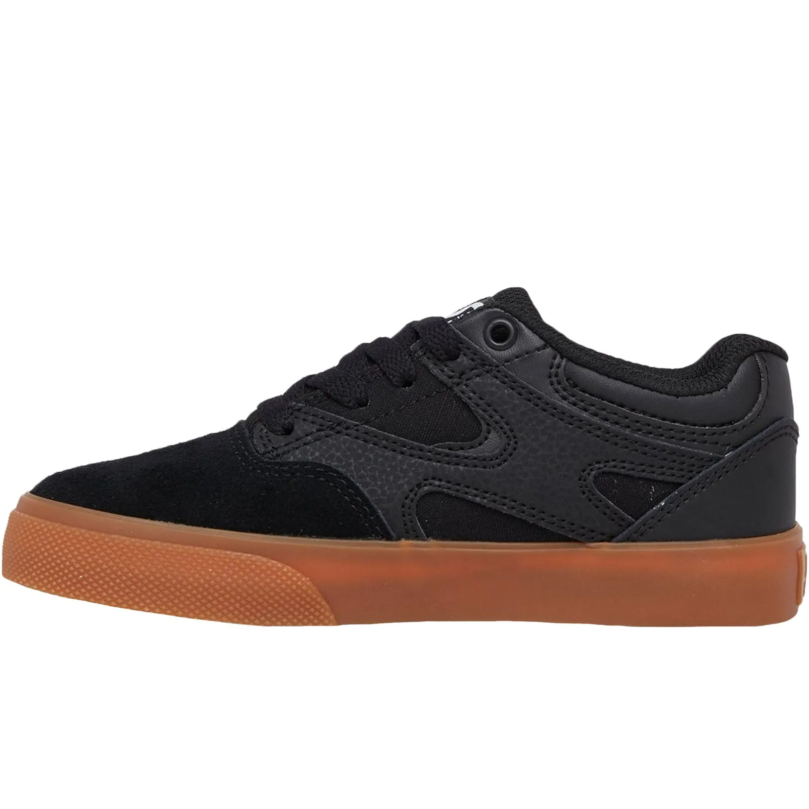 DC Shoes Kids Kalis Vulc Low Rise Suede Trainers