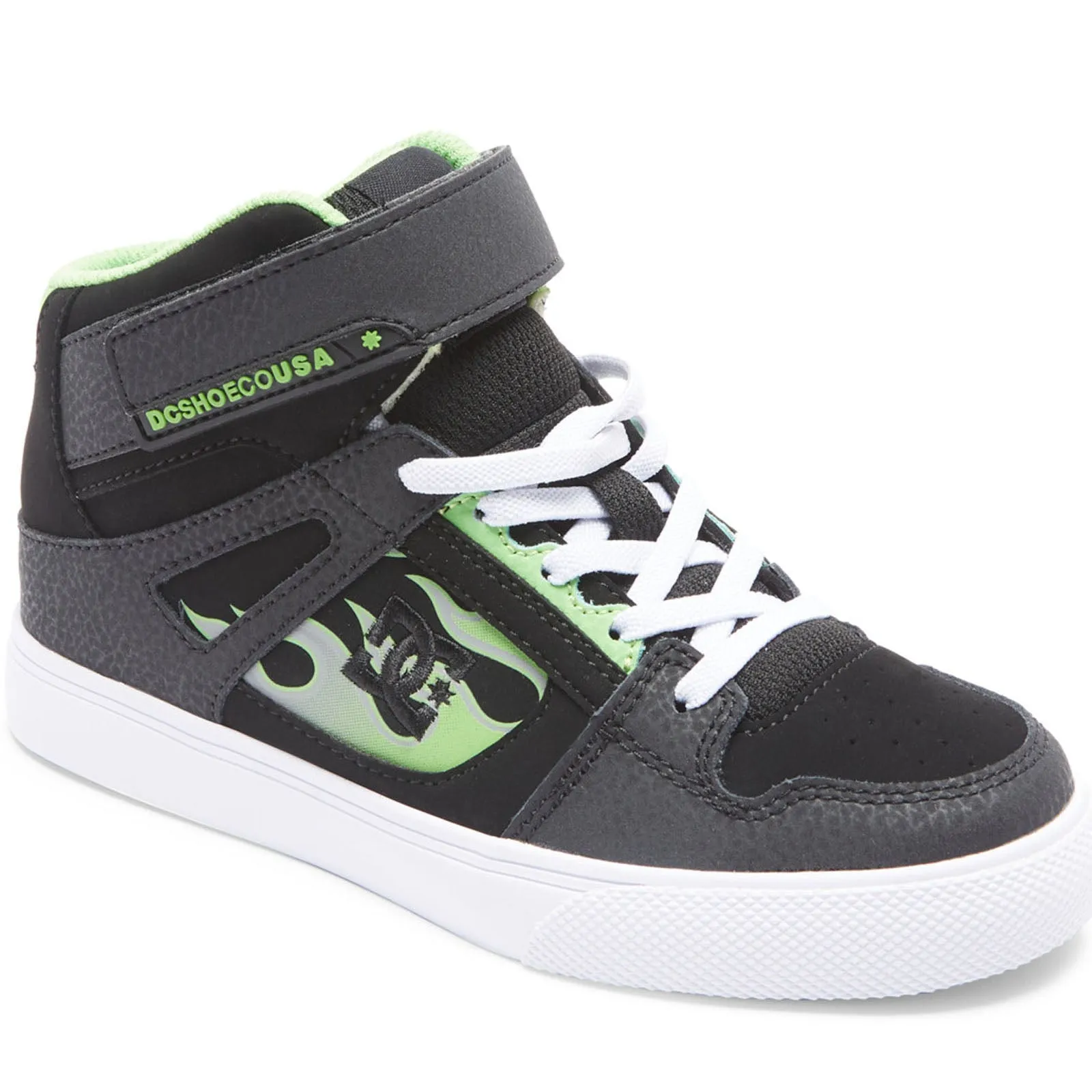 DC Shoes Kids Pure High Top EV Trainers