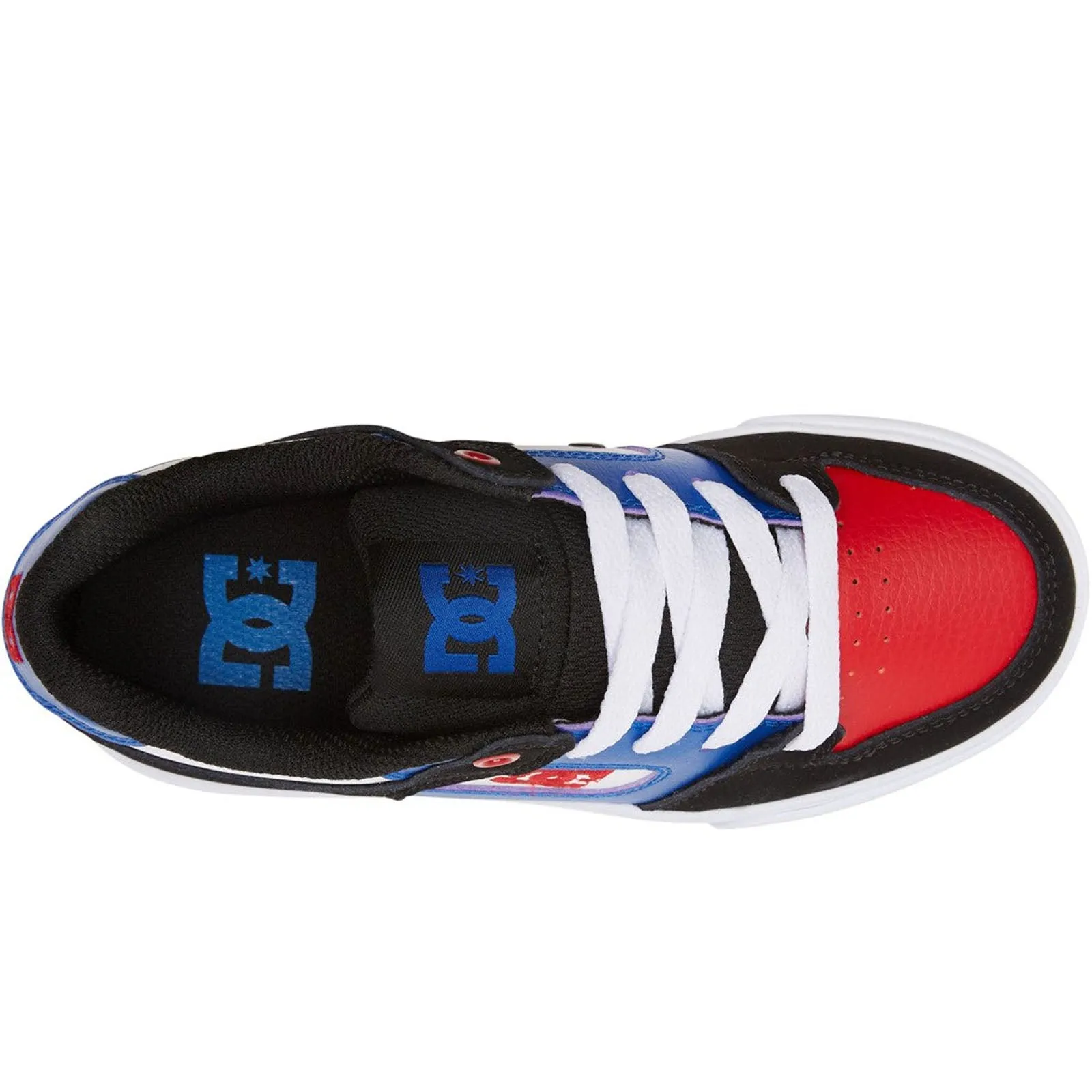 DC Shoes Kids Pure Leather Retro Chunky Trainers