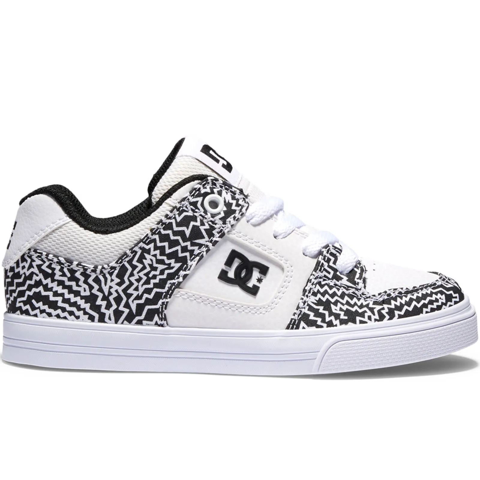 DC Shoes Kids Pure Leather Retro Chunky Trainers