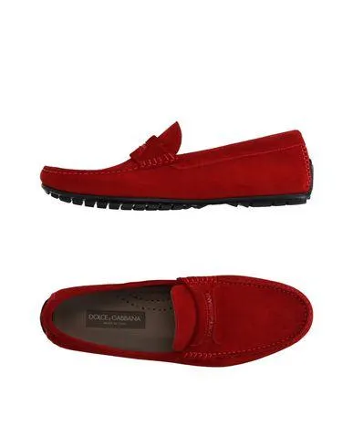 Dolce & Gabbana Man Loafer Red 7 UK