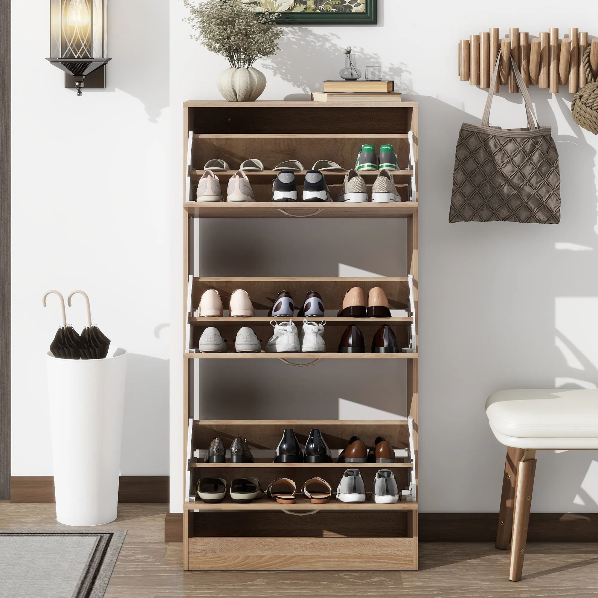 Dori 3-Drawer Shoe Storage Cabinet