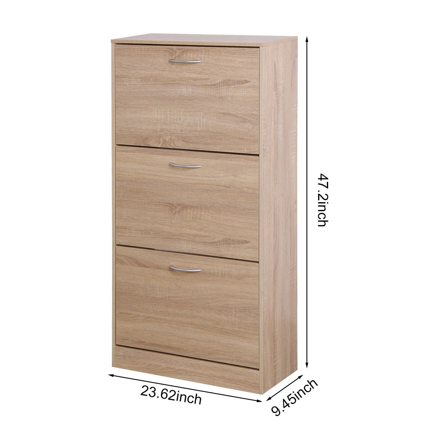 Dori 3-Drawer Shoe Storage Cabinet