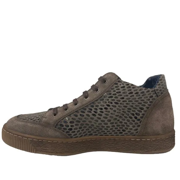 Dorking Women's Deli Lace & Zip Sneakers- Fango/ Bronce