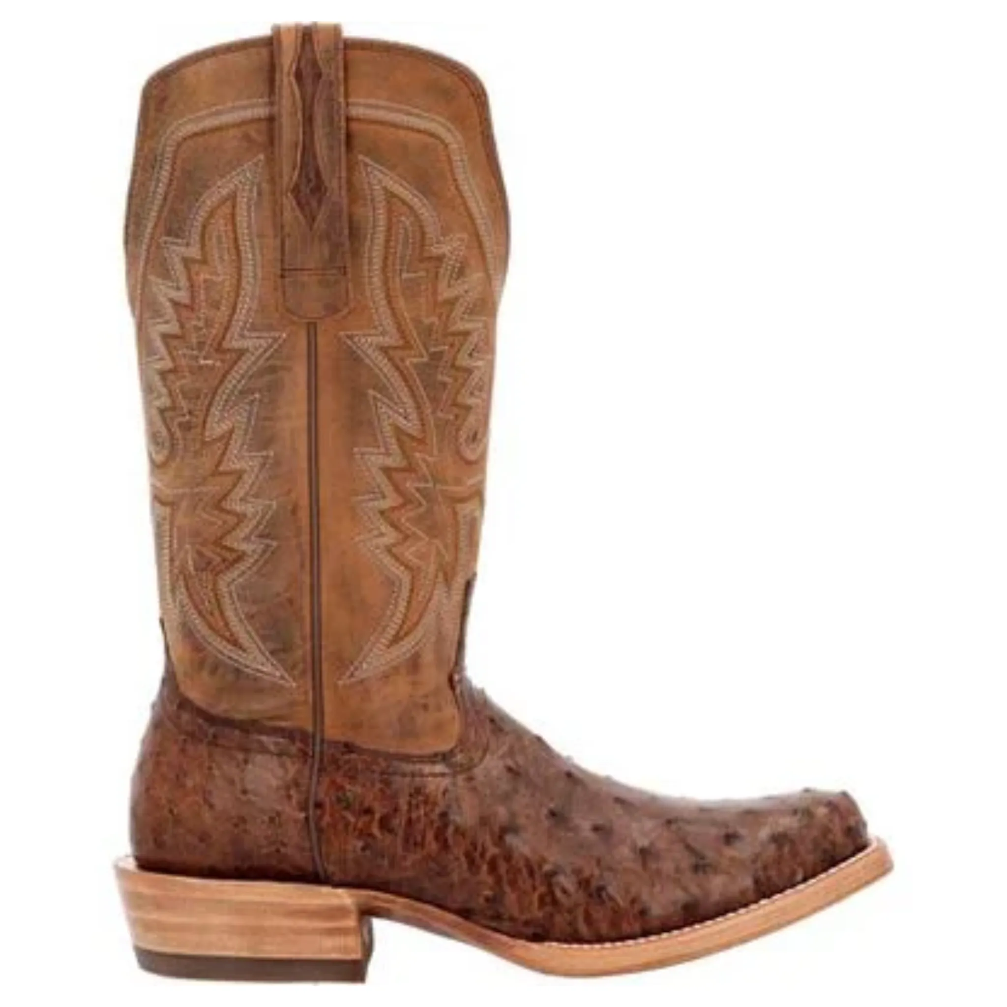 DURANGO MEN'S PRCA COLLECTION FULL-QUILL OSTRICH WESTERN BOOT - DDB0463