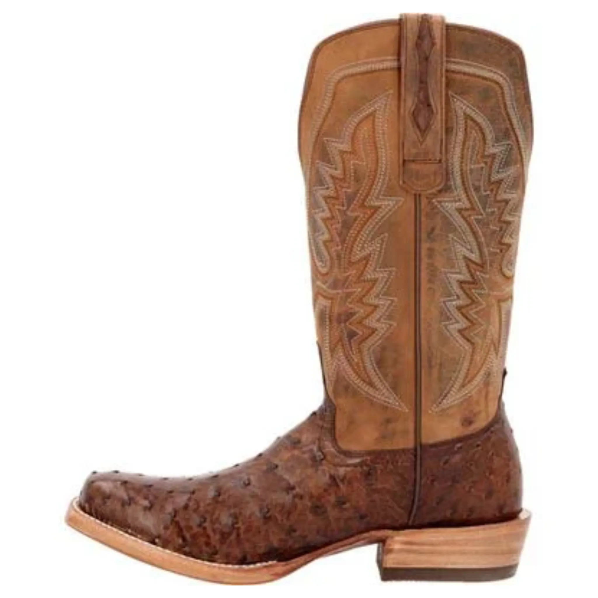 DURANGO MEN'S PRCA COLLECTION FULL-QUILL OSTRICH WESTERN BOOT - DDB0463