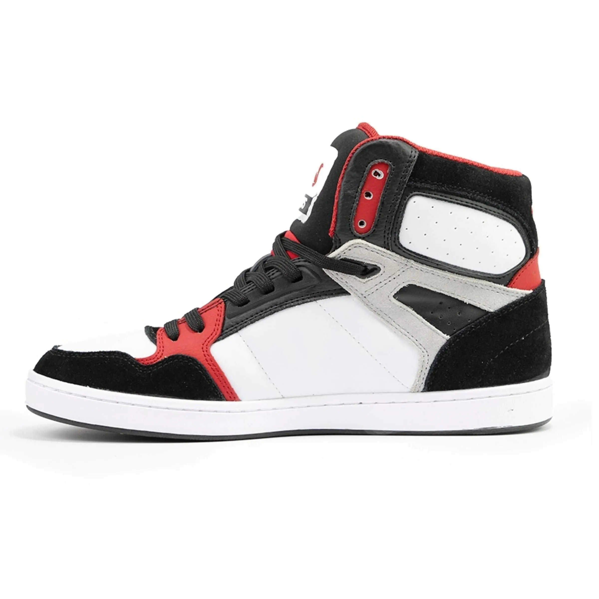 DVS Honcho White Black Red Suede